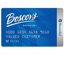 Boscov's Rewarded Credit Card