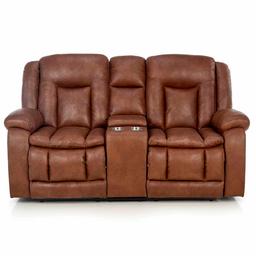 NEW CLASSIC Memphis Dual Reclining Loveseat w/ Console